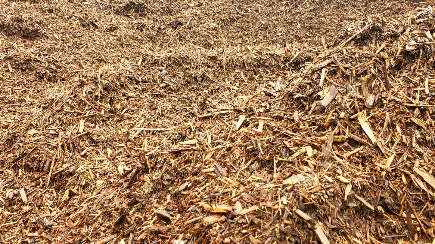 Brown Double Shredded Hardwood Mulch